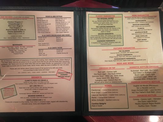 Menu photo 7 Clancy's Cantina New Smyrna Beach, FL Menu photo 7 Clancy's Cantina New Smyrna Beach, FL