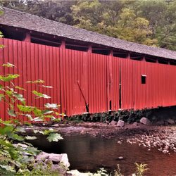 Sonestown Covered Bridge - Sonestown Covered Bridge, Sullivan County, PA