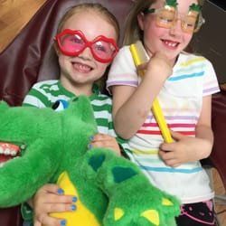 Contra Costa Dentistry - Dr. Tiffany eased my girls' initial nerves by letting them wear silly goggles!!
