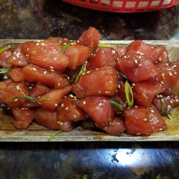 Kehau's Kitchen - Kamikaze poke. My favorite from tonight's early dinner! - Hawaiian Near Me - Aiea, Hawaii
