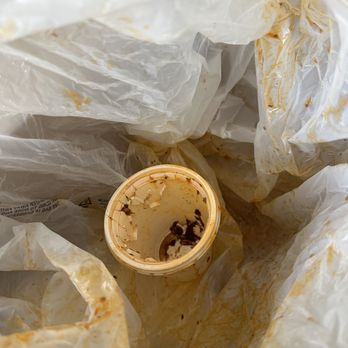 Los Consomes - The consome I ordered was put in a styrofoam cup and the lid melted due to the heat and spilled everywhere in the bag. - Tacos Near Me - Artesia, California Los Consomes - The consome I ordered was put in a styrofoam cup and the lid melted due to the heat and spilled everywhere in the bag. - Tacos Near Me - Artesia, California