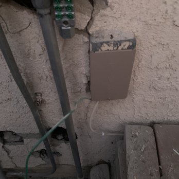 Titanium Solar - Ground wire for phone/internet left unhooked. - Solar Installation Near Me - Rancho Cucamonga, California Titanium Solar - Ground wire for phone/internet left unhooked. - Solar Installation Near Me - Rancho Cucamonga, California