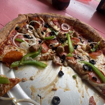 Pink's Pizza - Savory Supremo Pizza (12'') - Pizza Near Me - Houston, Texas Pink's Pizza - Savory Supremo Pizza (12'') - Pizza Near Me - Houston, Texas