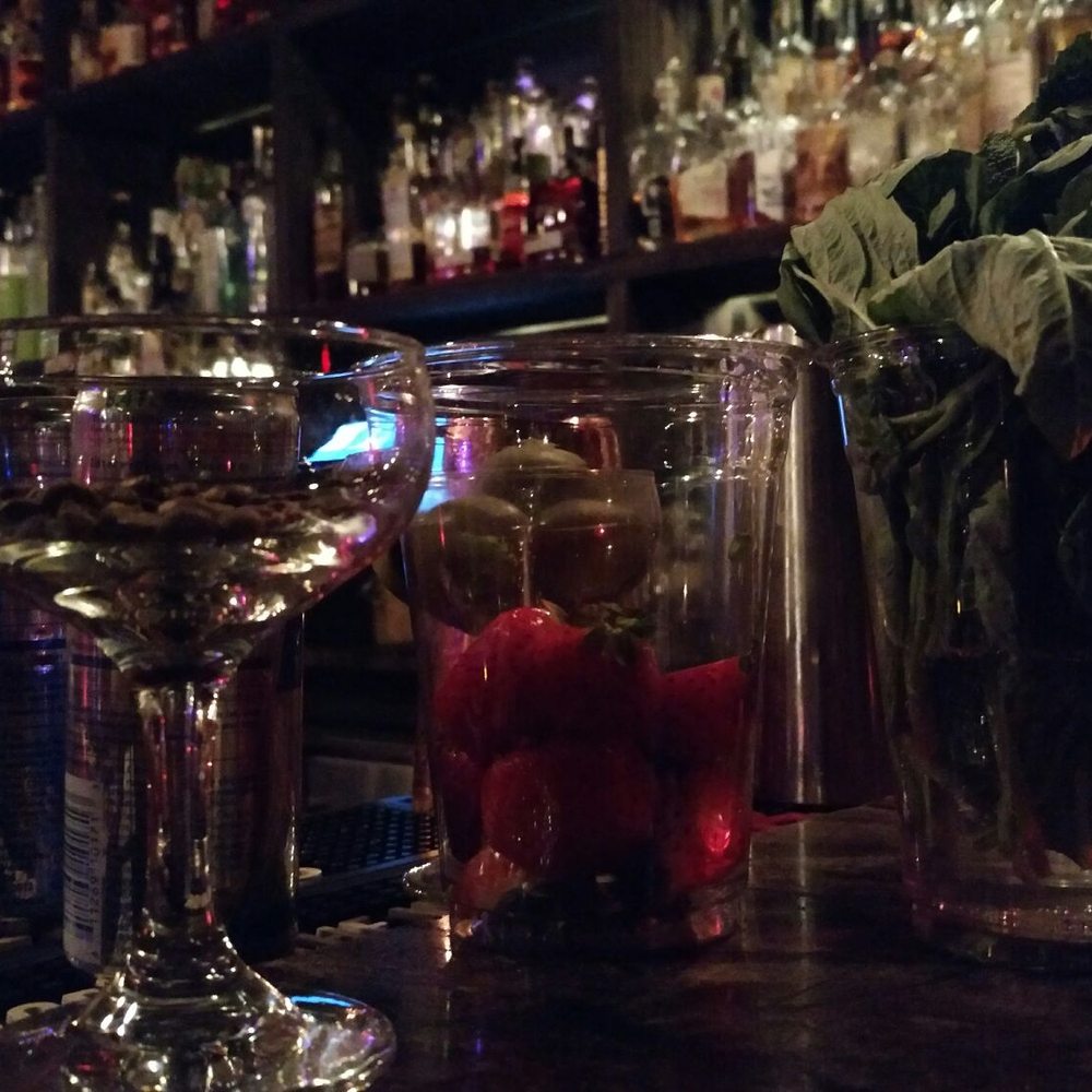 Stache Drinking Den  - Some of the special ingredients for the night - Whiskey Bars Near Me - Fort Lauderdale, Florida