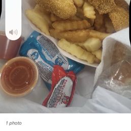 The Cat fish nuggets were not nuggets, they huge pieces of fish.