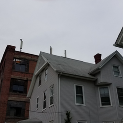 Dzen Residential Roofing - If you can pan to the right, you can see part of the rain diverter