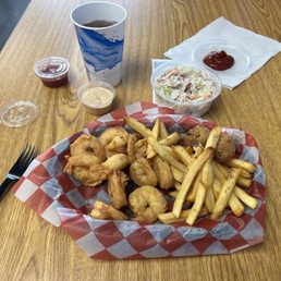 Fried Shrimp Basket Fried Shrimp Basket