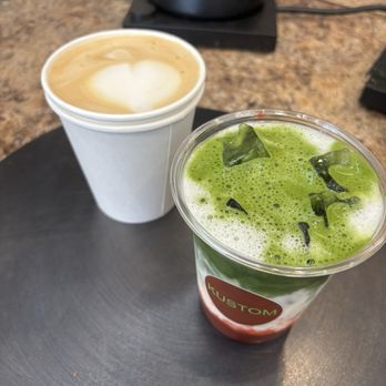 Kustom - Strawberry Matcha, Maple latte - Coffee & Tea Near Me - New York, New York