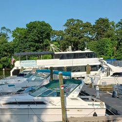 Maryland Party Boat Charters - LG boat is the party boat.