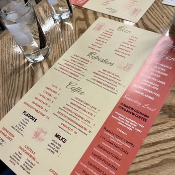 Zaragoza Grove - Drink menu - Shopping Centers Near Me - El Paso, Texas