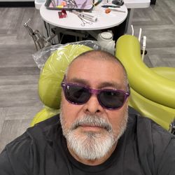 Enamel Dentistry South Lamar - Me getting my work done!