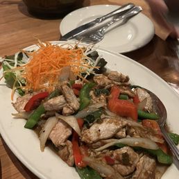 Basil pork