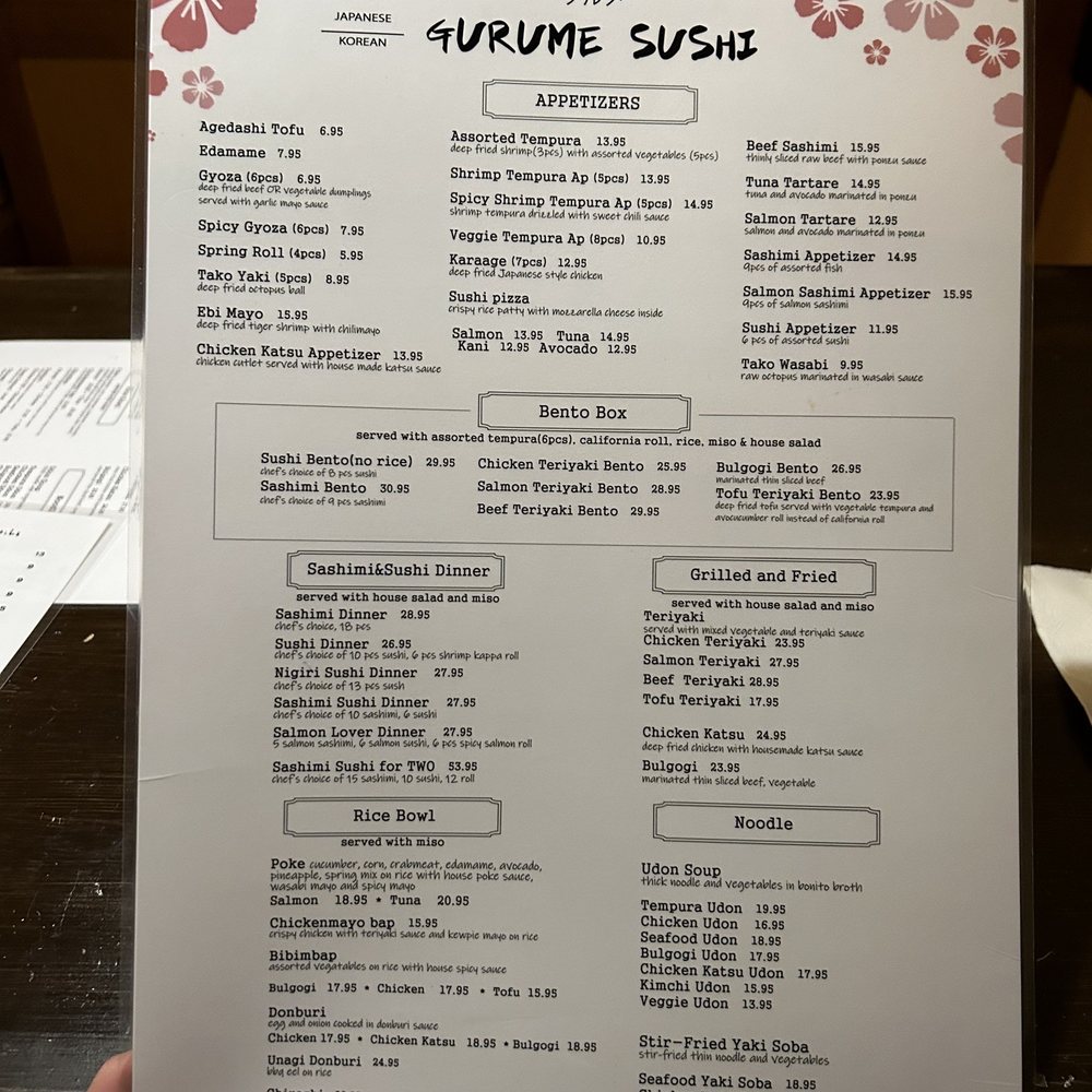 Gurume Sushi - Sushi Bars Near Me - Toronto, Ontario