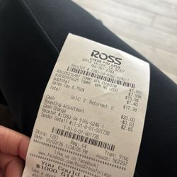 Ross Dress for Less - Ticket