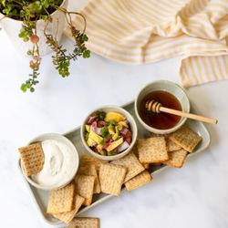 FIG and Company - This tray and bowls are perfect for snacks, treats, or even in a bathroom to hold your things!