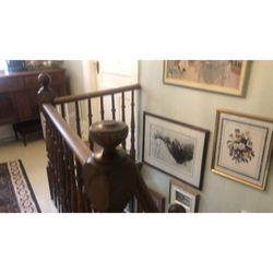 Chamber's Guest House Bed and Breakfast - View at top of stairs!
