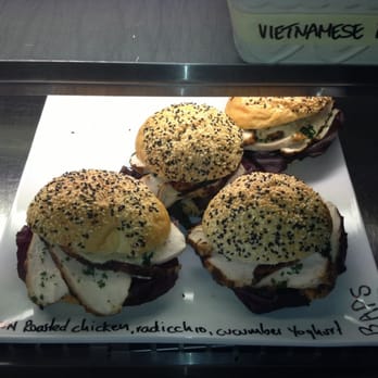 Federal & Wolfe - Cajun chicken (free range of course) with radicchio and cucumber yoghurt... Delish - Cafes Near Me - Auckland, AUK Federal & Wolfe - Cajun chicken (free range of course) with radicchio and cucumber yoghurt... Delish - Cafes Near Me - Auckland, AUK