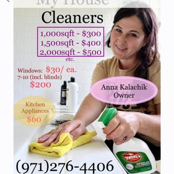 1. My House Cleaners