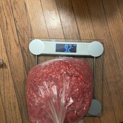 Minced beef