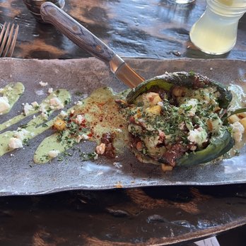 Barbacoa Grill - Stuffed Poblano. Excellent - Steakhouses Near Me - Boise, Idaho