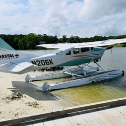 Coastal Seaplanes - Water landing at the Tides Inn Irvington, Va