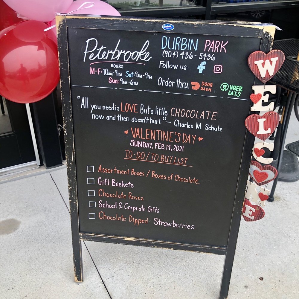 Peterbrooke Chocolatier Durbin Park - Chocolatiers & Shops Near Me - St Johns, Florida Peterbrooke Chocolatier Durbin Park - Chocolatiers & Shops Near Me - St Johns, Florida