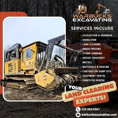 Warbucks Land Clearing & Excavating by null