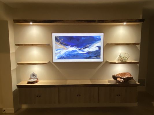 Entertainment/ custom spaces - Unique spaces throughout the home are some of the most underutilized. If you’re short on space though, these areas could be more efficient with the right organizational solutions. Let us help you utilize that space by creating something beautiful! Entertainment/ custom spaces - Unique spaces throughout the home are some of the most underutilized. If you’re short on space though, these areas could be more efficient with the right organizational solutions. Let us help you utilize that space by creating something beautiful!
