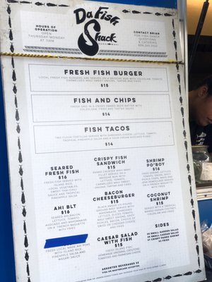 Menu photo 6 Da Fish Shack Hana, HI Menu photo 6 Da Fish Shack Hana, HI