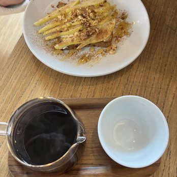 Fount Coffee + Kitchen - Pour over with Pear Toast - Coffee & Tea Near Me - Morrisville, North Carolina Fount Coffee + Kitchen - Pour over with Pear Toast - Coffee & Tea Near Me - Morrisville, North Carolina