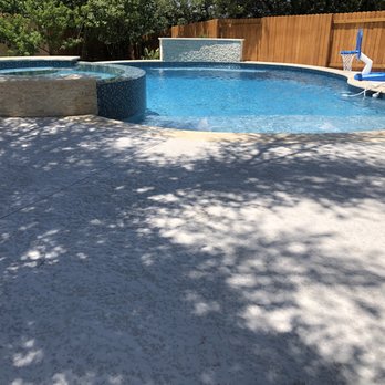 Sanchez Coatings - After leveling, filling gaps, cleaning and coating the deck - Masonry/Concrete Near Me - Pflugerville, Texas Sanchez Coatings - After leveling, filling gaps, cleaning and coating the deck - Masonry/Concrete Near Me - Pflugerville, Texas