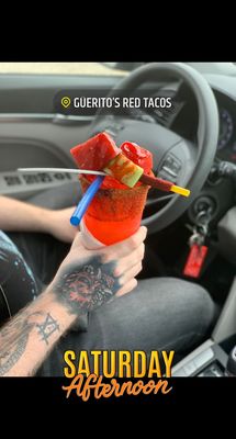 Güerito’s Red Tacos by null