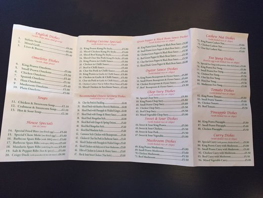 Menu photo 2 Golden Fry No Wirral, WRL