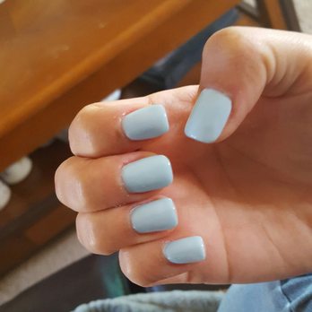 Midtown Nail Spa - This is his amazing job! It looks like I only have polish on but I have a full gel set! - Nail Salons Near Me - Raleigh, North Carolina