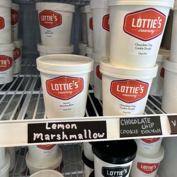 Lottie's Creamery - Picking up 3 pints of the lemon marshmallow for a friend...yes really! ;) - Ice Cream & Frozen Yogurt Near Me - Danville, California