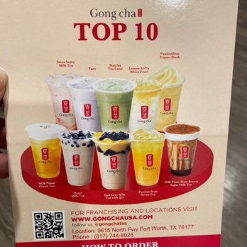 Gong cha North Fort Worth - Bubble Tea Near Me - Fort Worth, Texas Gong cha North Fort Worth - Bubble Tea Near Me - Fort Worth, Texas