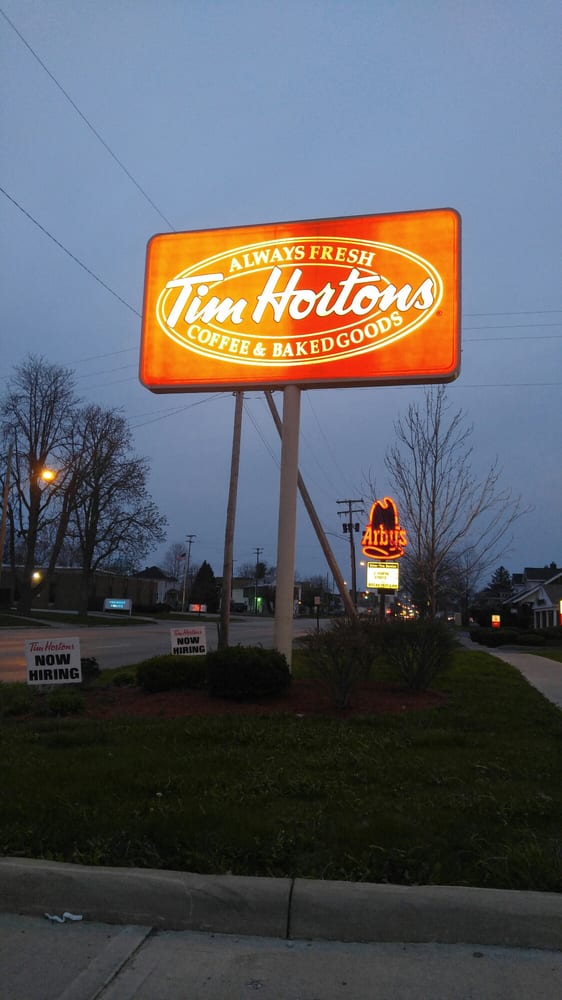 TIM HORTONS Updated June 2024 1116 W State St, Fremont, Ohio