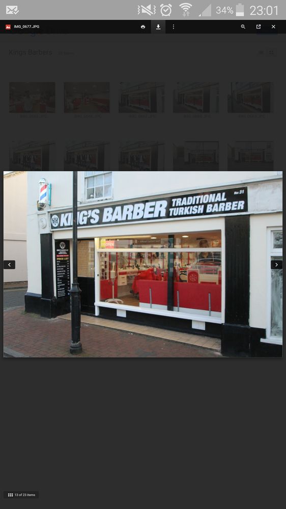 KINGS BARBER TRADITIONAL TURKISH BARBER 31 Market Street, Ely