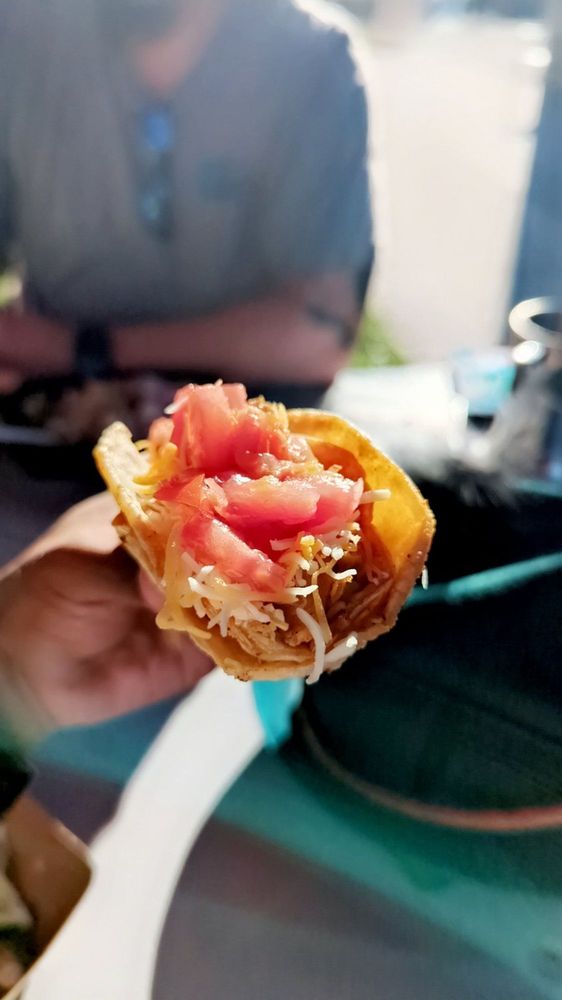 Food from Vehicle City Tacos