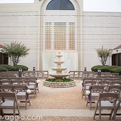 Irving Arts Center - Courtyard wedding