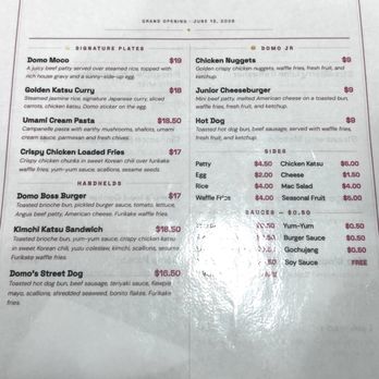 Domo Kun Cafe - Menu - Cafes Near Me - Buena Park, California Domo Kun Cafe - Menu - Cafes Near Me - Buena Park, California