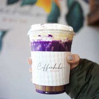 Coffeeholic House - Coffeeholic Dream with Ube drizzle - Coffee & Tea Near Me - Seattle, Washington