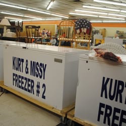 Auction Orange - We have a Grocery Liquidation Auction the Second Thursday of EVERY Month! Awesome way to fill the pantry for far less.