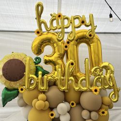 Boons Balloons - Non helium balloon bouquet