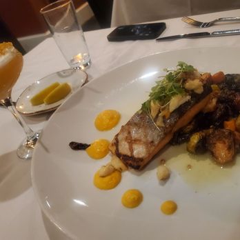 The Local - Salmon Honey bee - Seafood Near Me - Fallston, Maryland