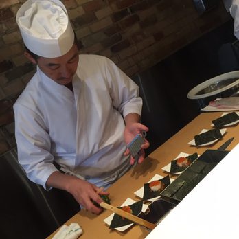 Yasu - The chef Yasu working his magic - Japanese Near Me - Toronto, Ontario