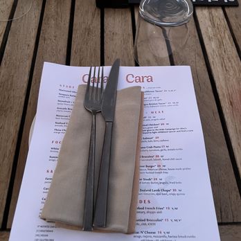 Cara Cara - menu - New American Near Me - Los Angeles, California