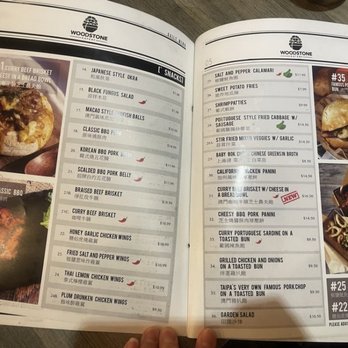 Woodstone Eatery - Menu as of Nov 2024 - Asian Fusion Near Me - Markham, Ontario