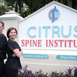 Citrus Spine Institute - Dr. Dean Toumbis and Brittany Olofsson, PA-C