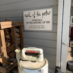 Soquee River Falls - Grandpa Watts Mill - Mark of the potter store sign